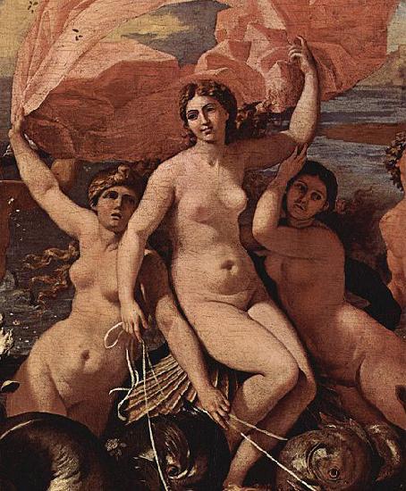 Nicolas Poussin Der Triumphzug des Neptun oil painting image